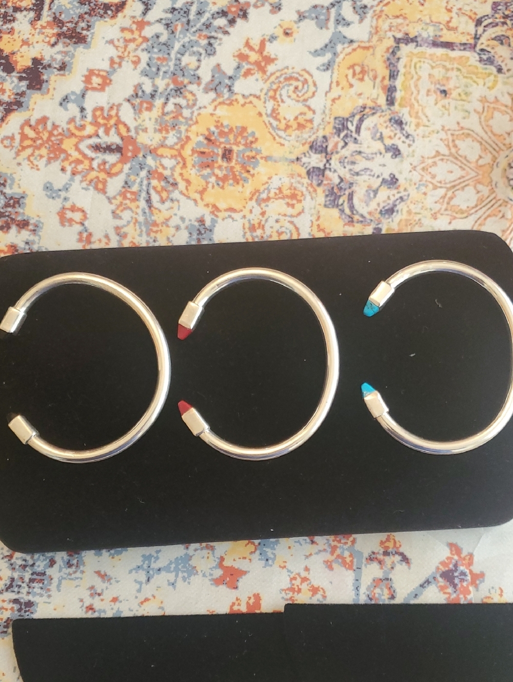 Sterling Bangle Bracelet Set